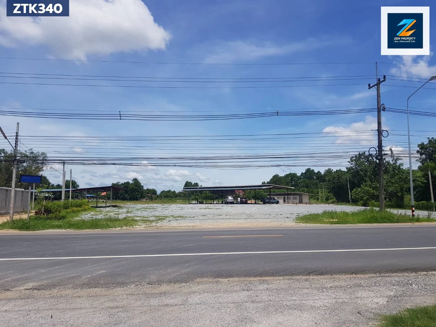 ขายยกแปลง ที่ดินถมแล้ว 15 ไร่ ติดถนนใหญ่โซนหมอนนาง พนัสนิคม ชลบุรี ZTK340 - image 3