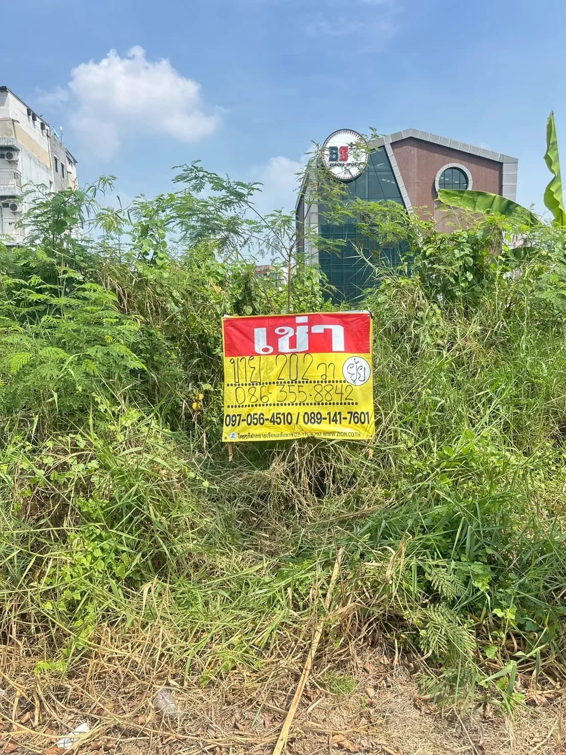 ขาย/เช่า ที่ดิน 202 ตารางวา ทางพิเศษคู่ขนานหมายเลข7 ใกล้ซอยศรีนครินทร์15 ZT893 - image 1