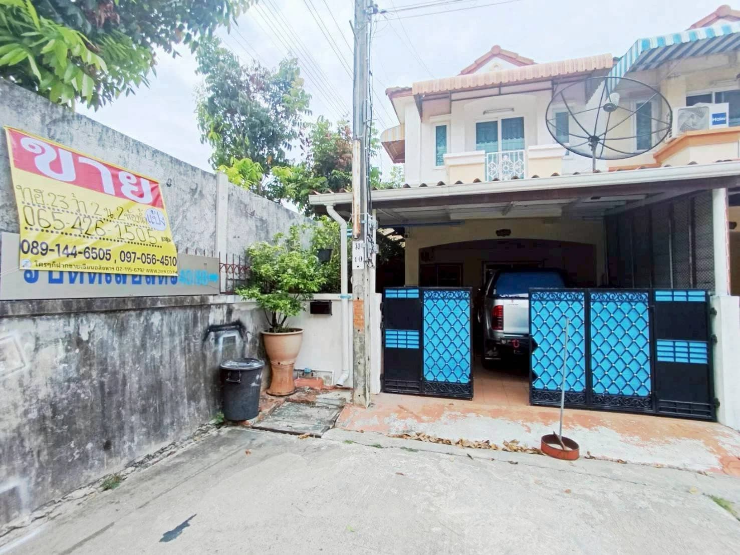 ขายทาวน์เฮ้าส์ 2 ชั้น 23 ตารางวา หมู่บ้าน เคซี8 ซอย5 ถนนไทยรามัญ รามอินทรา ใกล้ทางด่วนจตุโชติ ZJ192 - image 2
