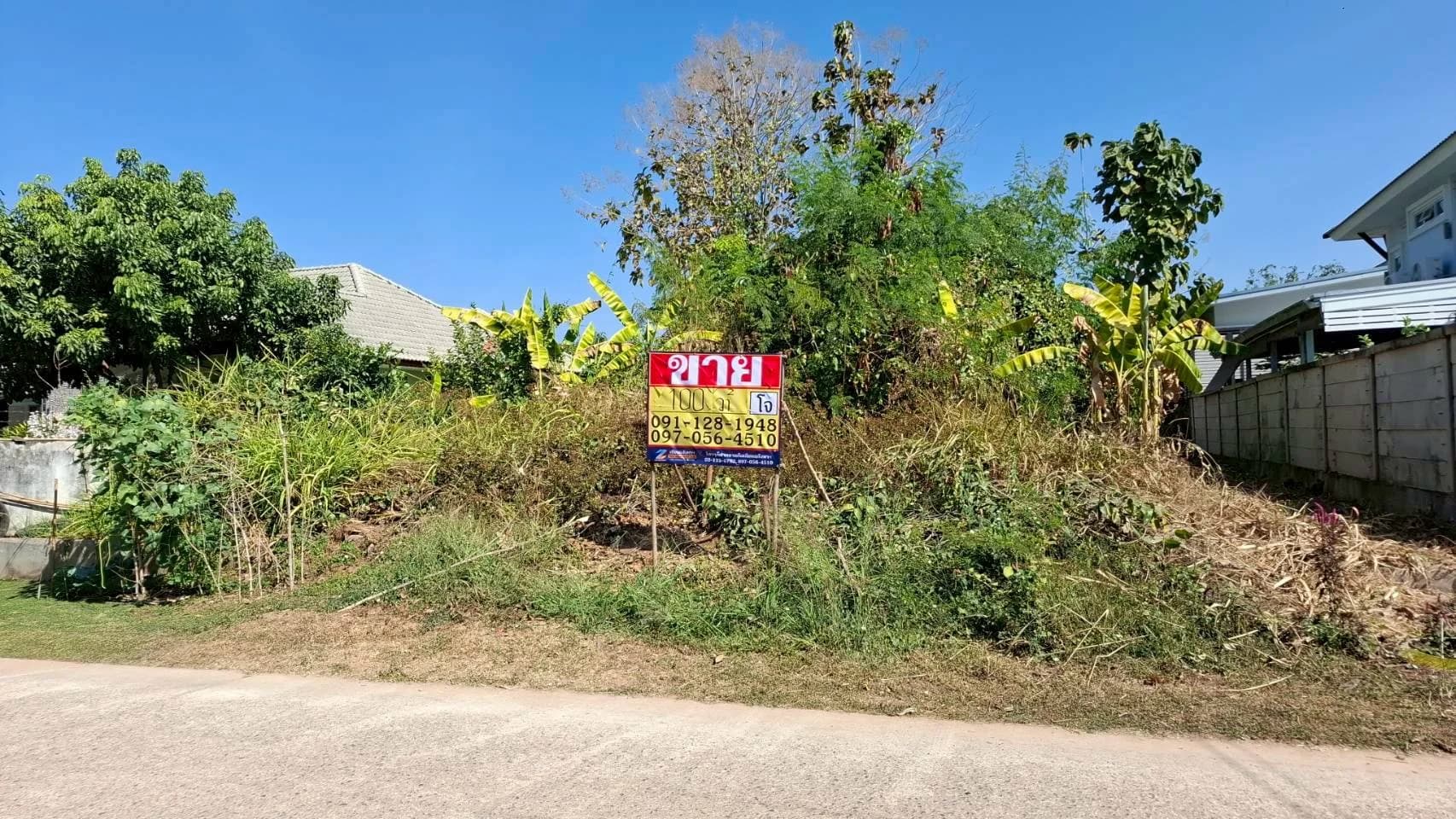 ขายด่วน ที่ดิน 100 ตร.วา. ใกล้บึงหนองโคตร บ้านเป็ด เมืองขอนแก่น ZE608