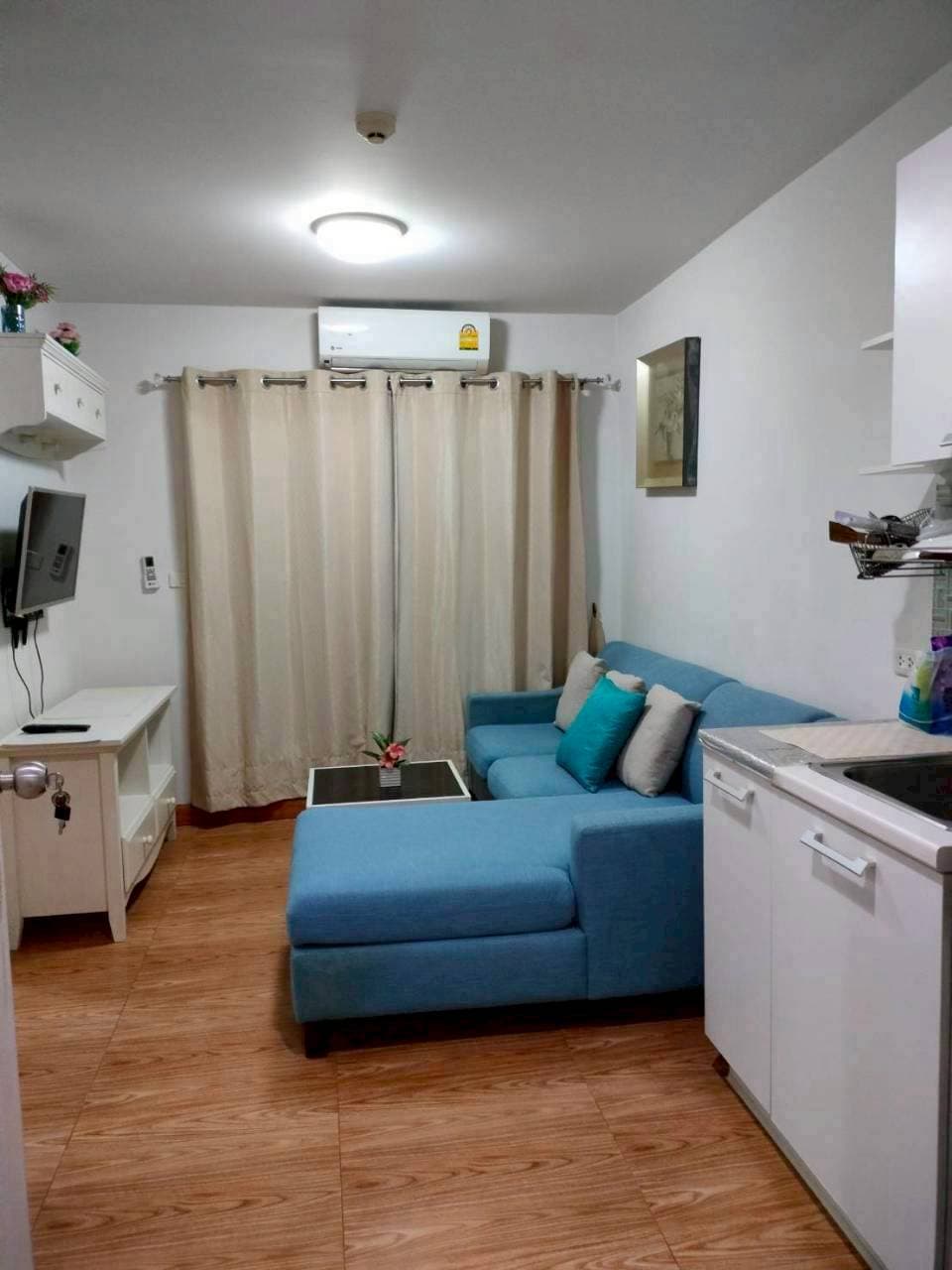 ขายคอนโด S Condo สมุทรสาคร ถนนเศรษฐกิจ 1 พระราม2 ชั้น5 ห้องหัวมุม พร้อมเฟอร์นิเจอร์ ZW656 - image 4