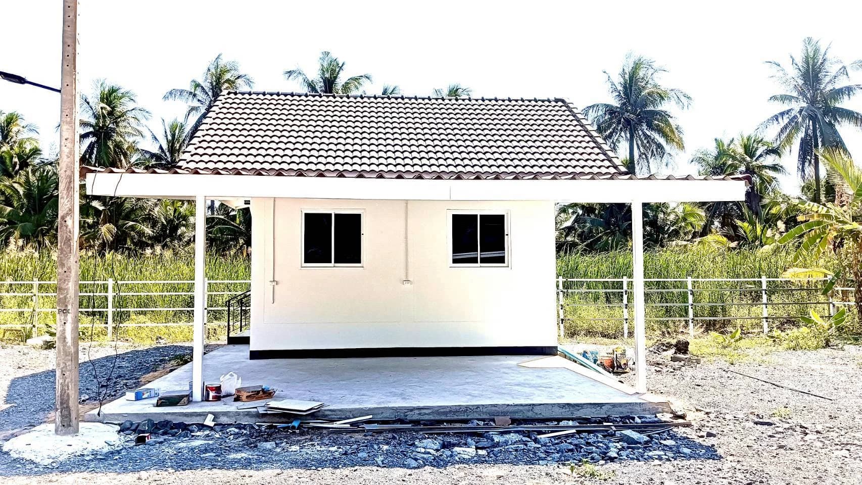 ขายบ้านเดี่ยวสไตล์มินิมอลท่ามกลางสวนมะพร้าวและแหล่งท่องเที่ยวทางน้ำ ทำเลตัวเมือง อำเภอบ้านแพ้ว จังหวัดสมุทรสาคร - image 4