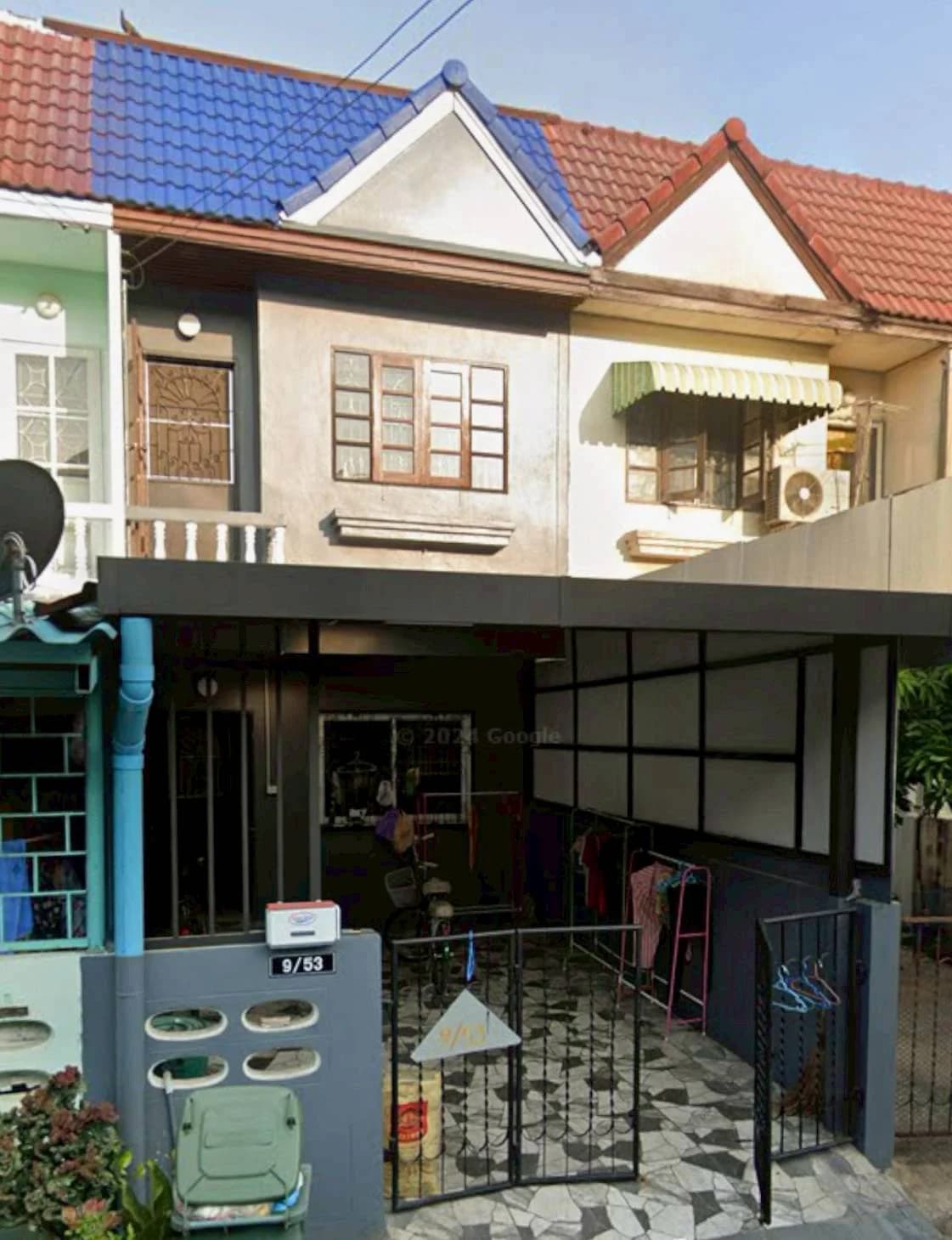 ขายทาวเฮาส์ 2ชั้น 16 ตร.วา. หมู่บ้านฟ้าใส ถนนเศรษฐกิจ เมืองสมุทรสาคร ZW634 - image 2