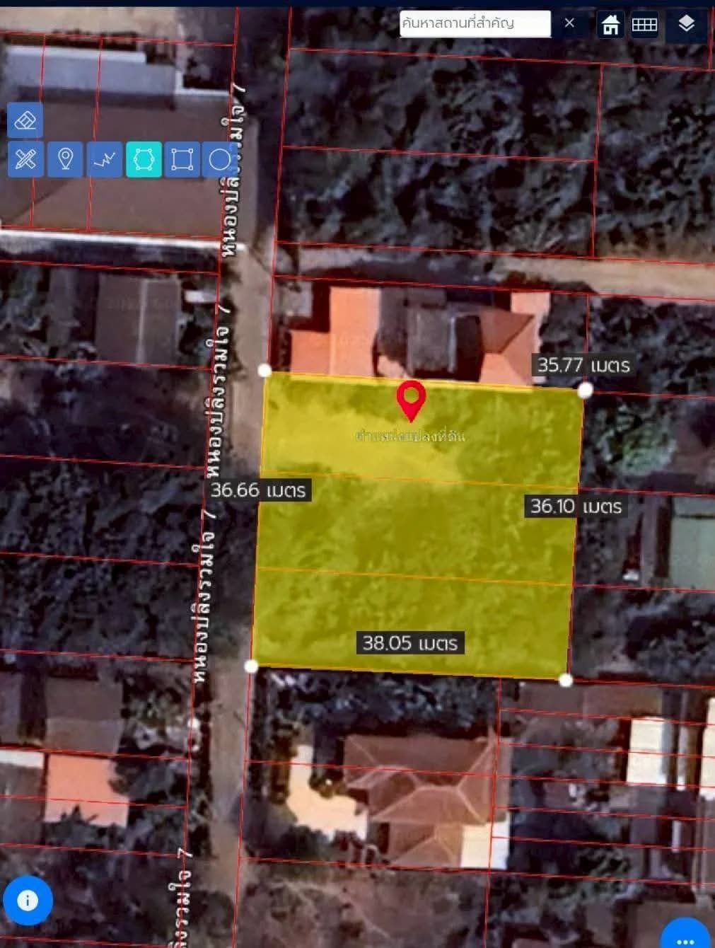 ขายที่ดิน 342 ตารางวา ซอยหนองปิงร่วมใจ7 เมืองนครสวรรค์ ใกล้สถานีรถไฟหนองปลิง ZK617 - image 4