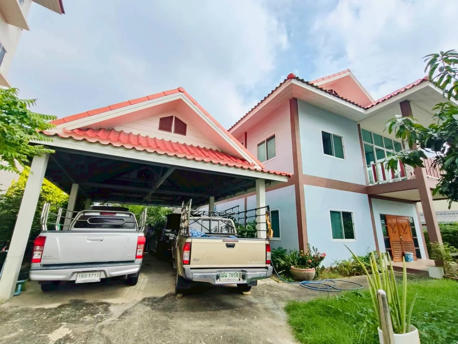 ขายบ้านเดี่ยว 2 ชั้น 100 ตร.วา หมู่บ้านคู่ขวัญหรรษา 6 ฟังก์ชันครบ พร้อมเข้าอยู่ ใกล้ซีคอน บางแค ZB093 - image 3