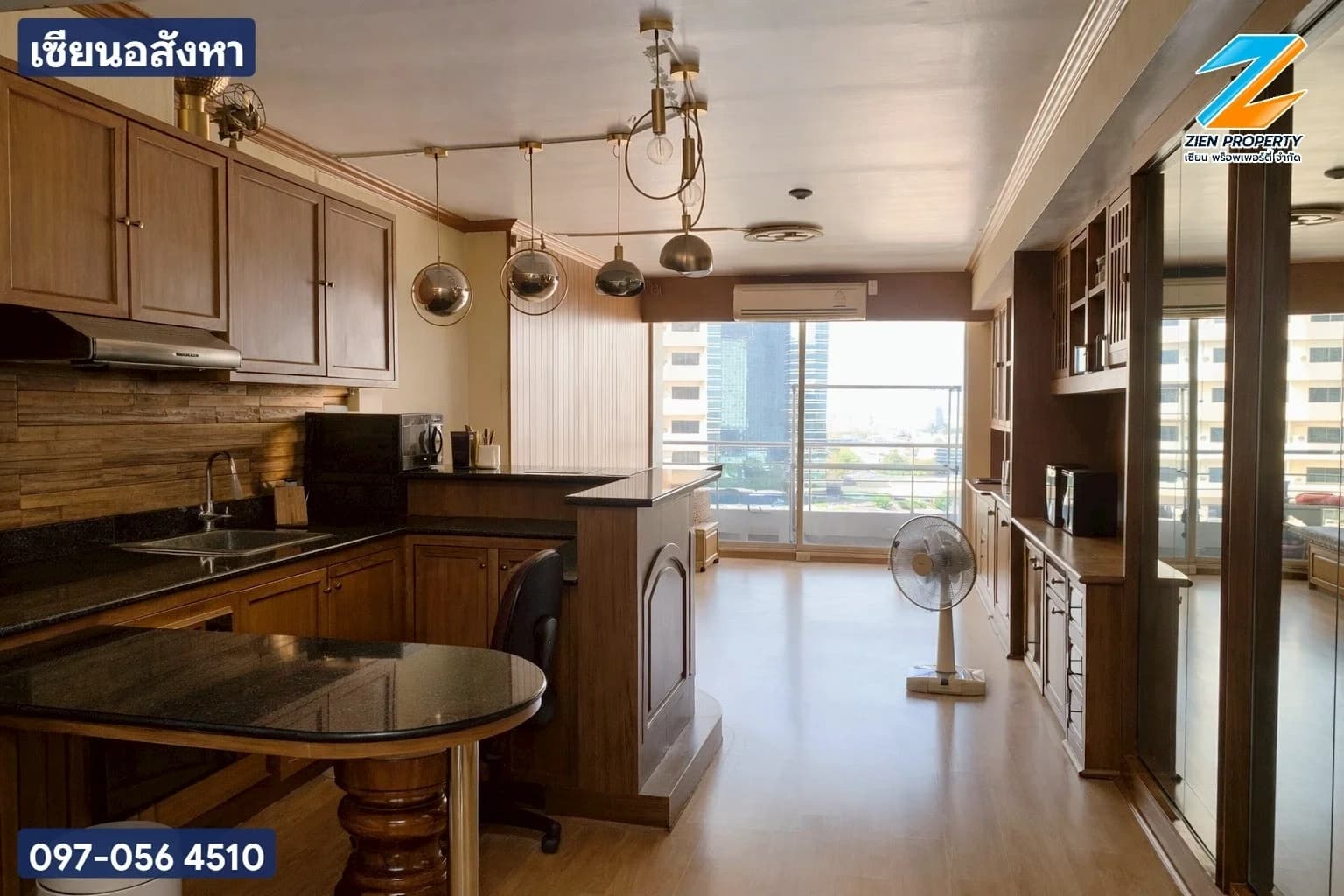 คอนโดศุภาลัย ปาร์ค พหลโยธิน 21 ติด BTS แต่งครบ 2 ห้องนอน พื้นที่ 80 ตร.ม. ชั้น 12 พร้อมรับวิวสระว่ายน้ำ - image 1