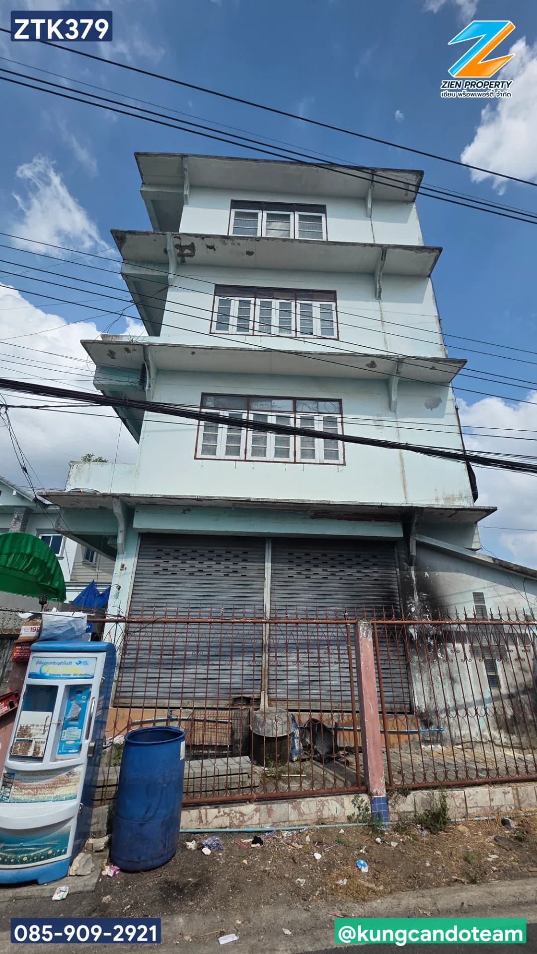 ขายด่วน!!! อพาร์ตเม้นต์ 27 ห้อง ผู้เช่าเต็ม พร้อมรับผลตอบแทนทันทีบนทำเลศักยภาพประชาอุทิศ 90 ตรงข้ามโรงเรียนสารสาสน์ ประชาอุทิศ ย่านโรงงาน ผู้ใช้แรงงาน มีความต้องการตลอด - image 4