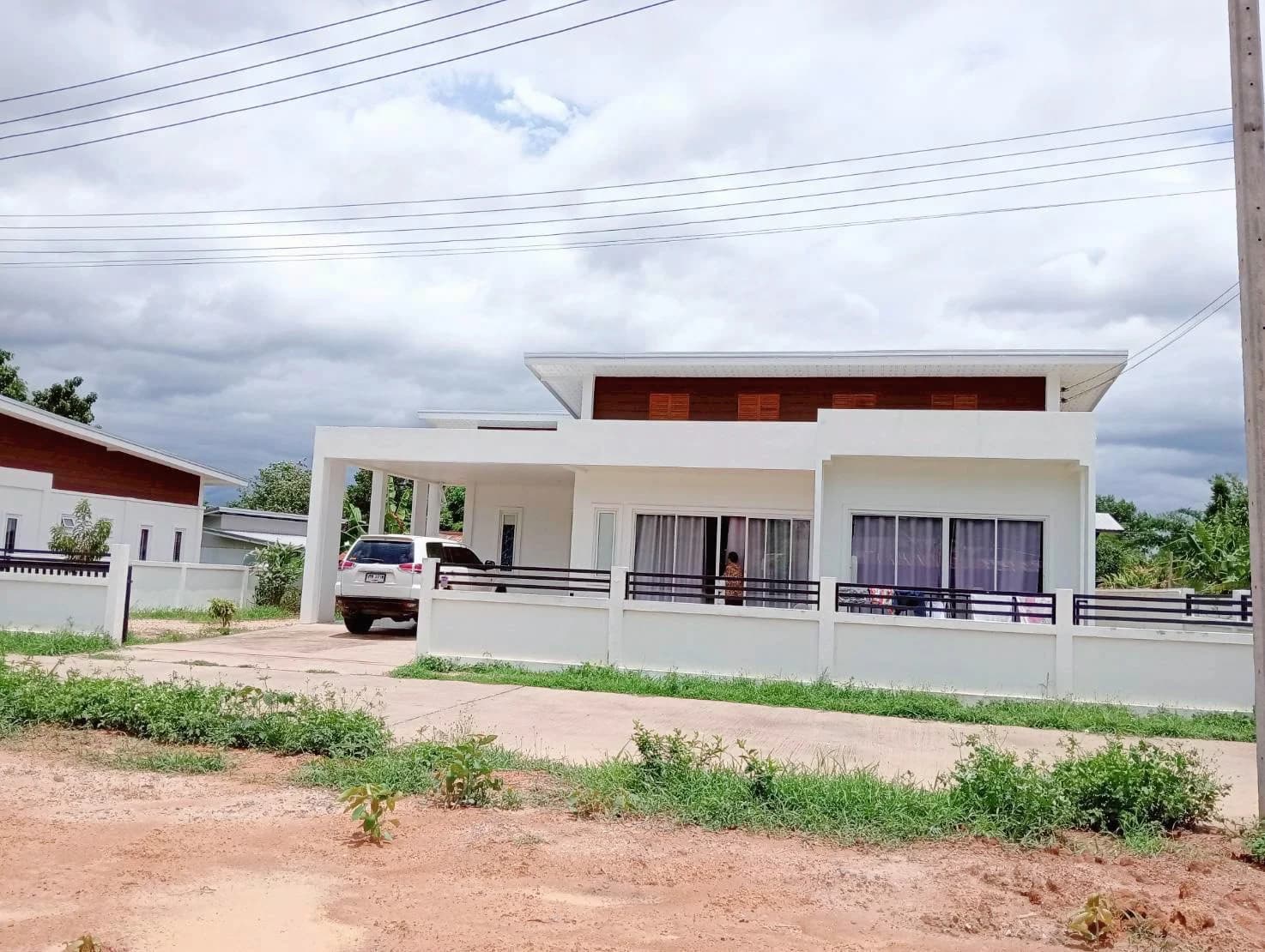 ขายบ้านเดี่ยว สไตล์โมเดิร์น 100 ตรว. โครงการบ้านภูเพียงหลวง จ.น่าน บรรยากาศดี เงียบสงบ - image 2