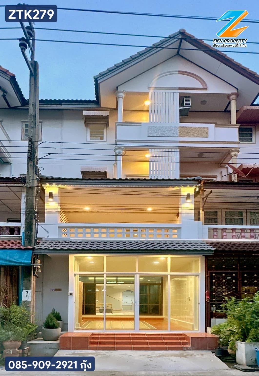 ขายทาวน์โฮม 4 ชั้น รีโนเวทใหม่สไตล์อิงลิช คอตเทจ พื้นที่ใช้สอย 200 ตร.ม. ฟังก์ชัน 6 นอน 4 น้ำ ทำเลดีใกล้ถนนประชาอุทิศ 72 ทุ่งครุ