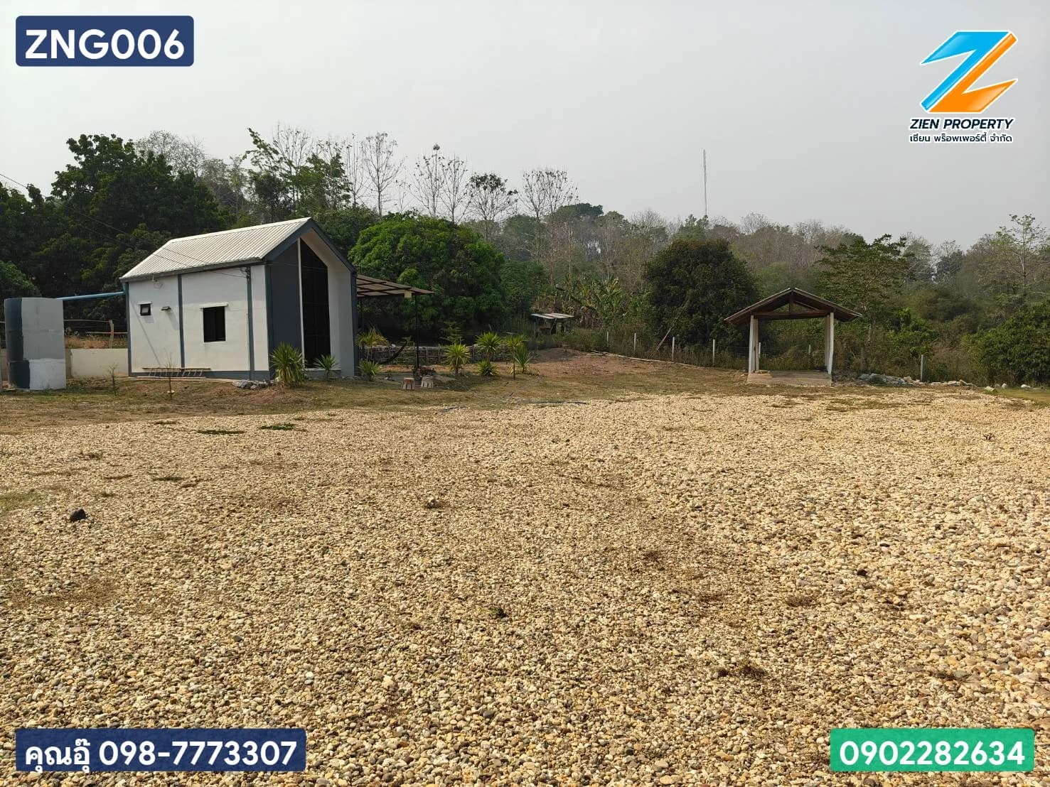 บ้านพักตากอากาศ เนื้อที่ 1-1-9.1 ไร่ ใกล้สนามบินน่าน - image 2