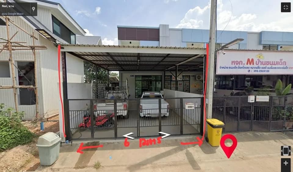 ขายทาวน์โฮม 2 ชั้น เมืองน่าน พร้อมเฟอร์นิเจอร์ บรรยากาศดี เงียบสงบ เพื่อนบ้านเป็นมิตร น้ำไม่ท่วม