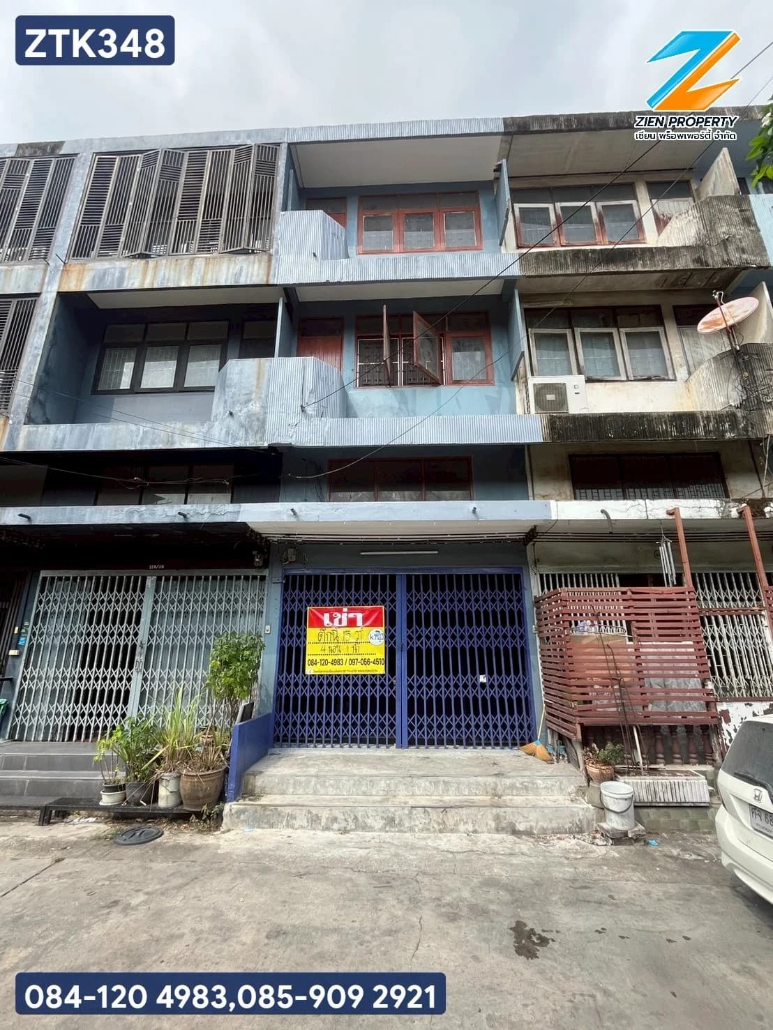 เช่าตึกแถว 1 คูหา รีโนเวทใหม่เอี่ยม ทำเลทองในซอยสุขสวัสดิ์ 37/2 ใกล้ไทวัสดุเพียง 100 เมตร ตึกและห่างจากปากซอยแค่ 60 เมตร - image 1