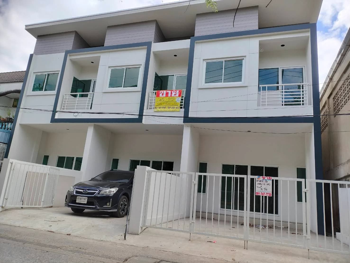 ทาวน์เฮาส์ 3 คูหา สร้างใหม่ ใจกลางเมืองสมุทรสาคร - image 1