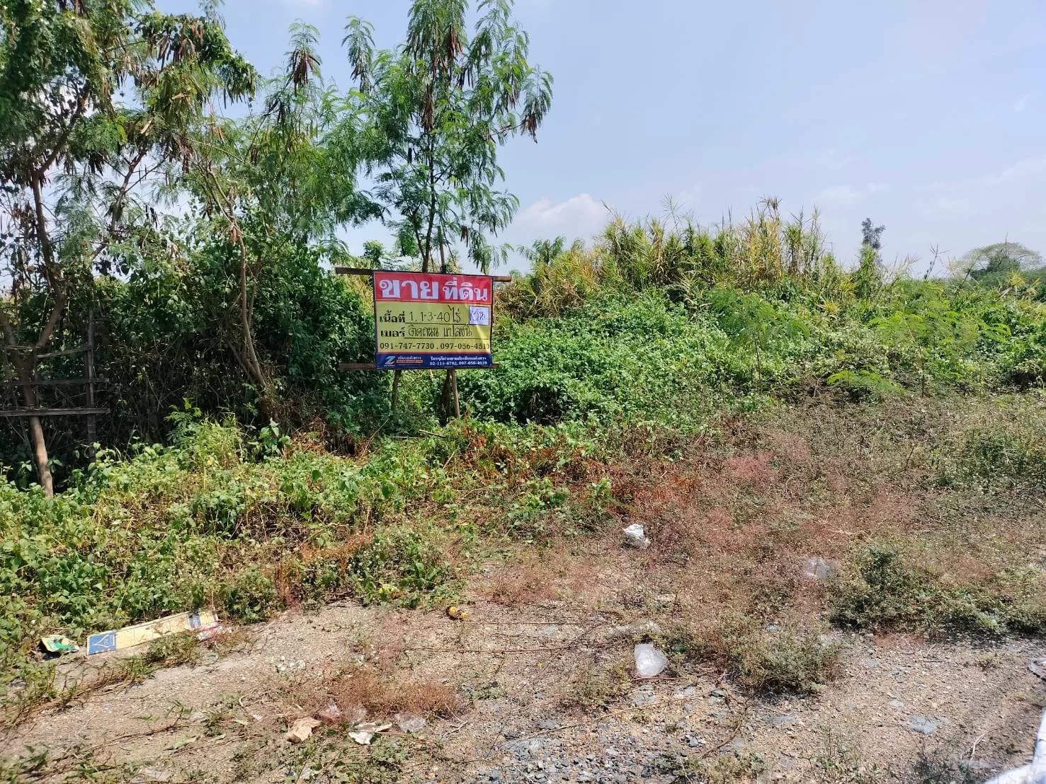 ที่ดินติดถนน 2-3-40 ไร่ - image 1