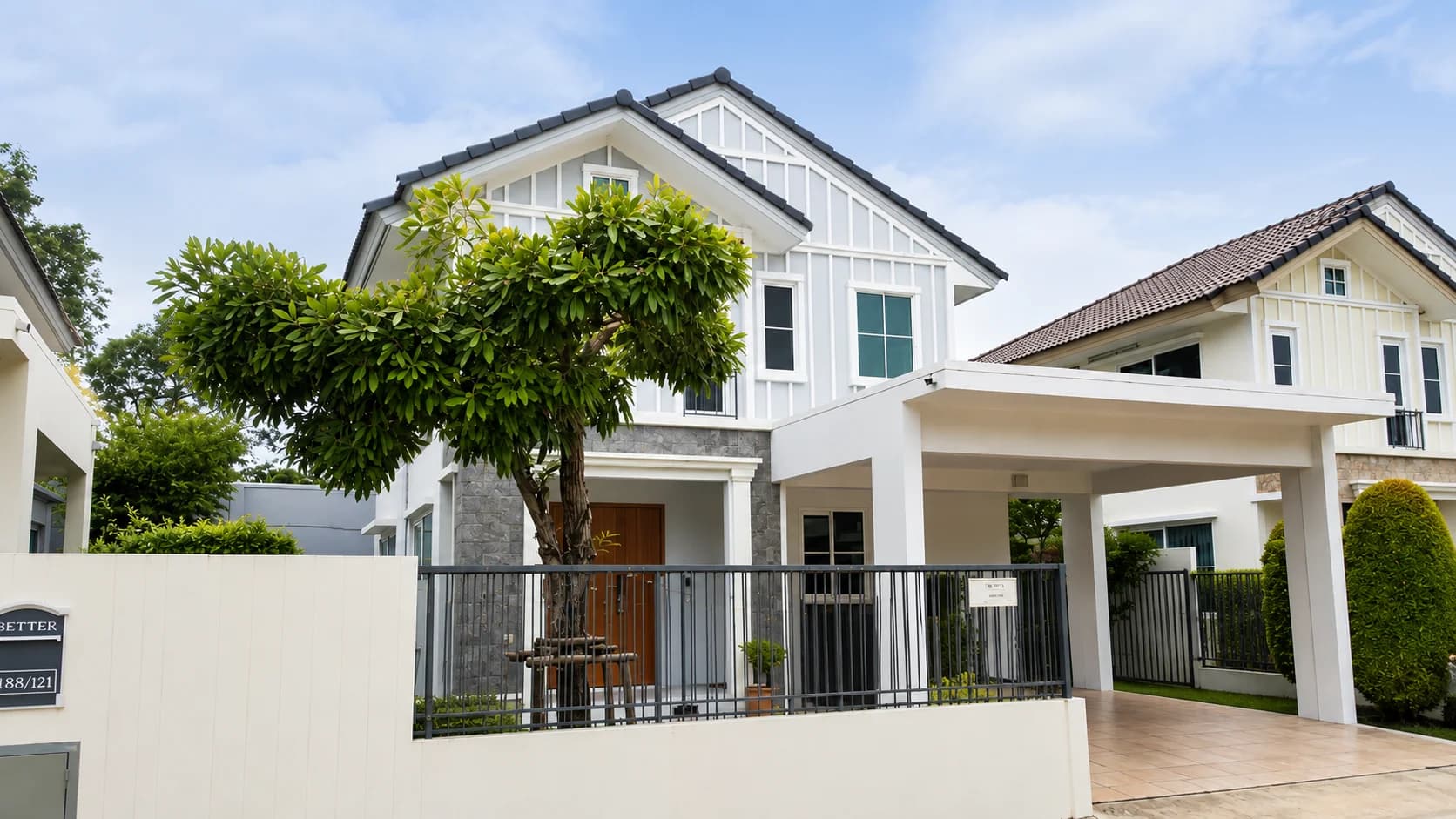 ขาย/เช่า บ้านเดี่ยว 2 ชั้น 50.2 ตร.วา วิลลาจจิโอ 2 ศรีนครินทร์–บางนา Villaggio 2 Srinakarin- Bangna ตกแต่งครบพร้อมอยู่