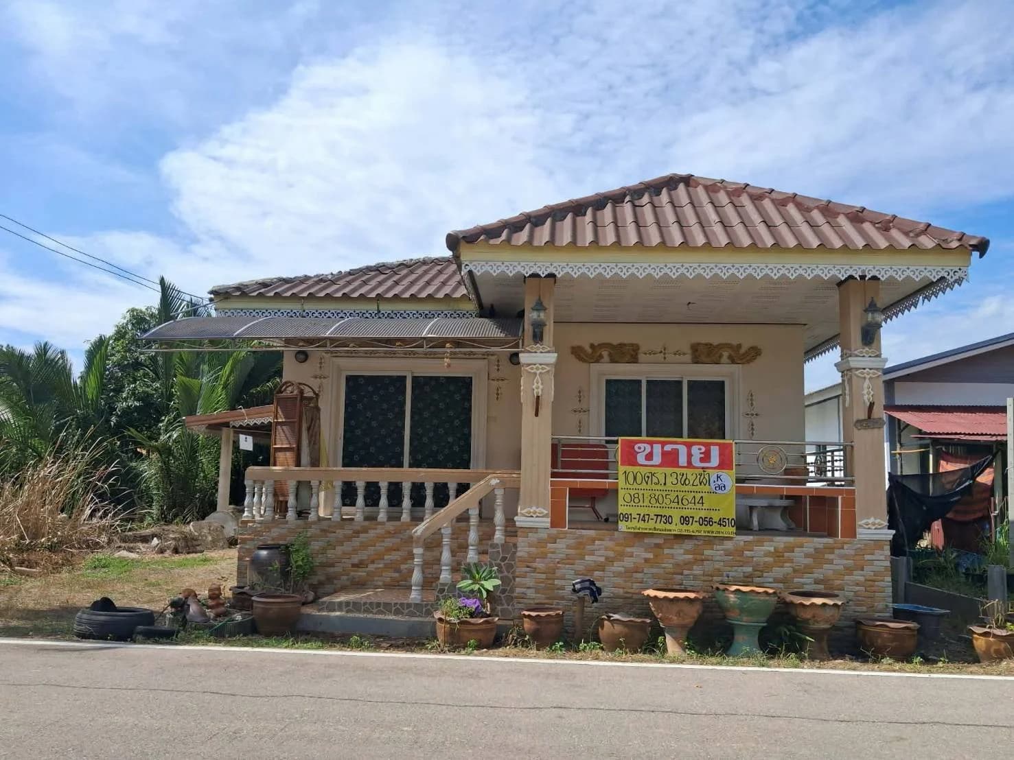 ZMC033 ขายบ้านเดี่ยวพร้อมที่ดิน 100 ตร.วา. ซอยโรงถ่าน ถนนทุ่งกระโจมทอง หลักสอง บ้านแพ้ว สมุทรสาคร